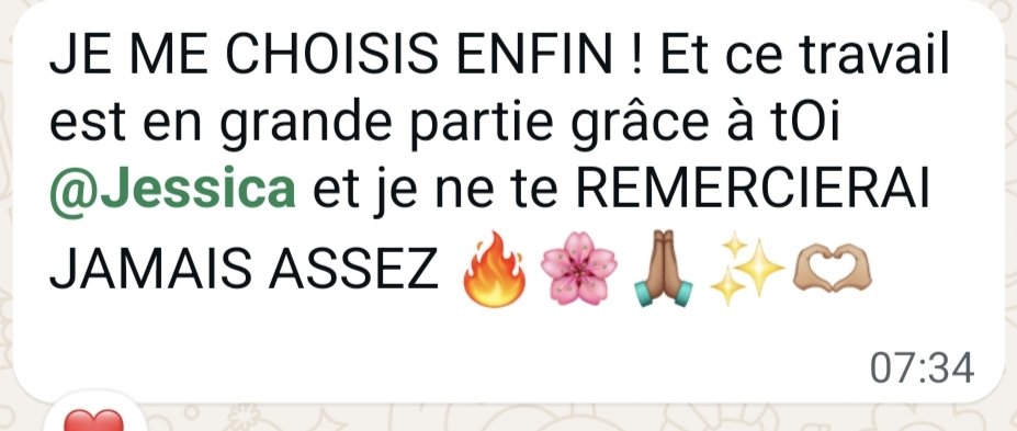 Julie, 43 ans - Retrouvé la paix émotionnelle