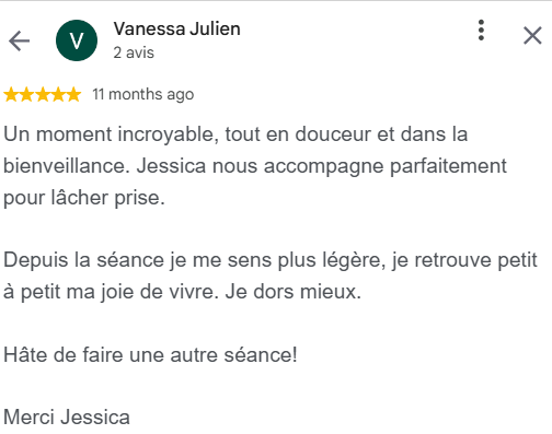 Témoignage participante