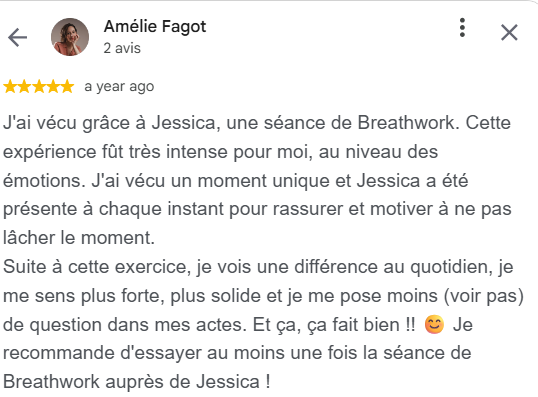 Témoignage participante