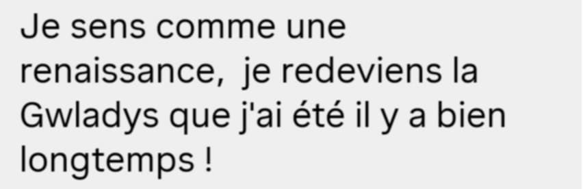 Témoignage photo d'Émilie - nouvelle relation saine