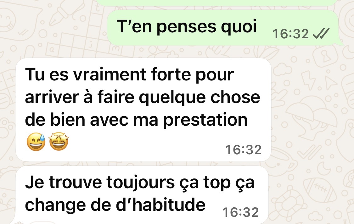 Capture d'écran du témoignage client 3 détaillant les performances des campagnes publicitaires pour un centre minceur