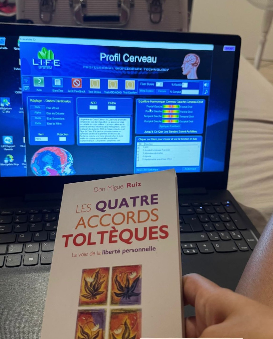 Séance de débrief personnalisé avec explication des résultats du scan