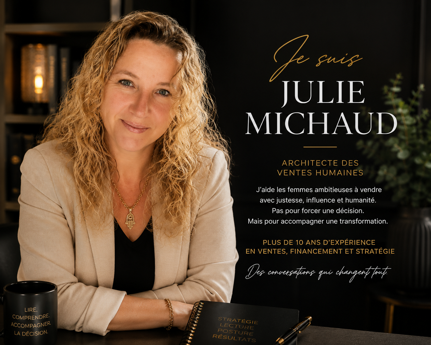 Julie Michaud, formatrice en vente éthique et closing