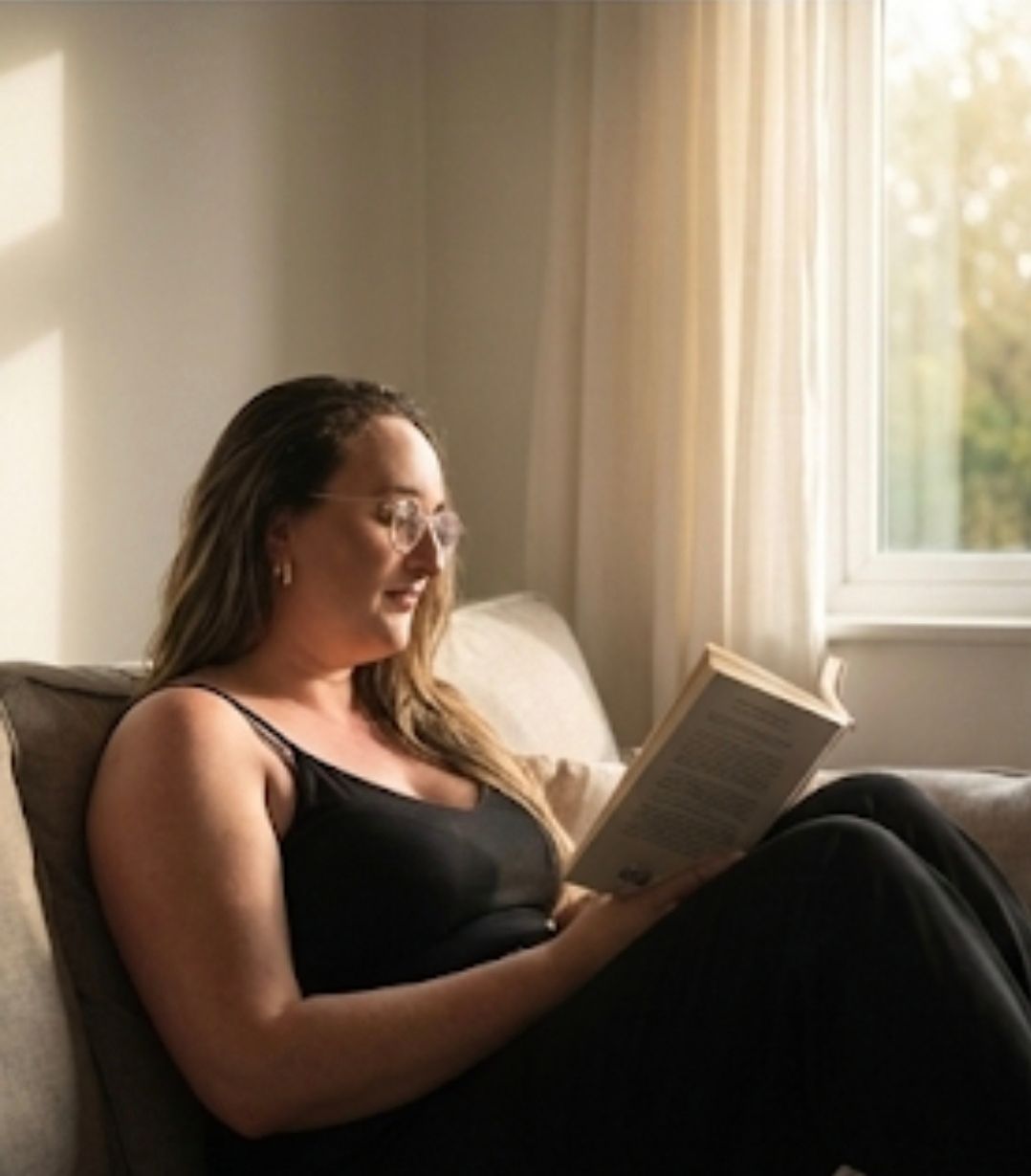 Laura, fondatrice du Studio Magnétique, souriante et bienveillante
