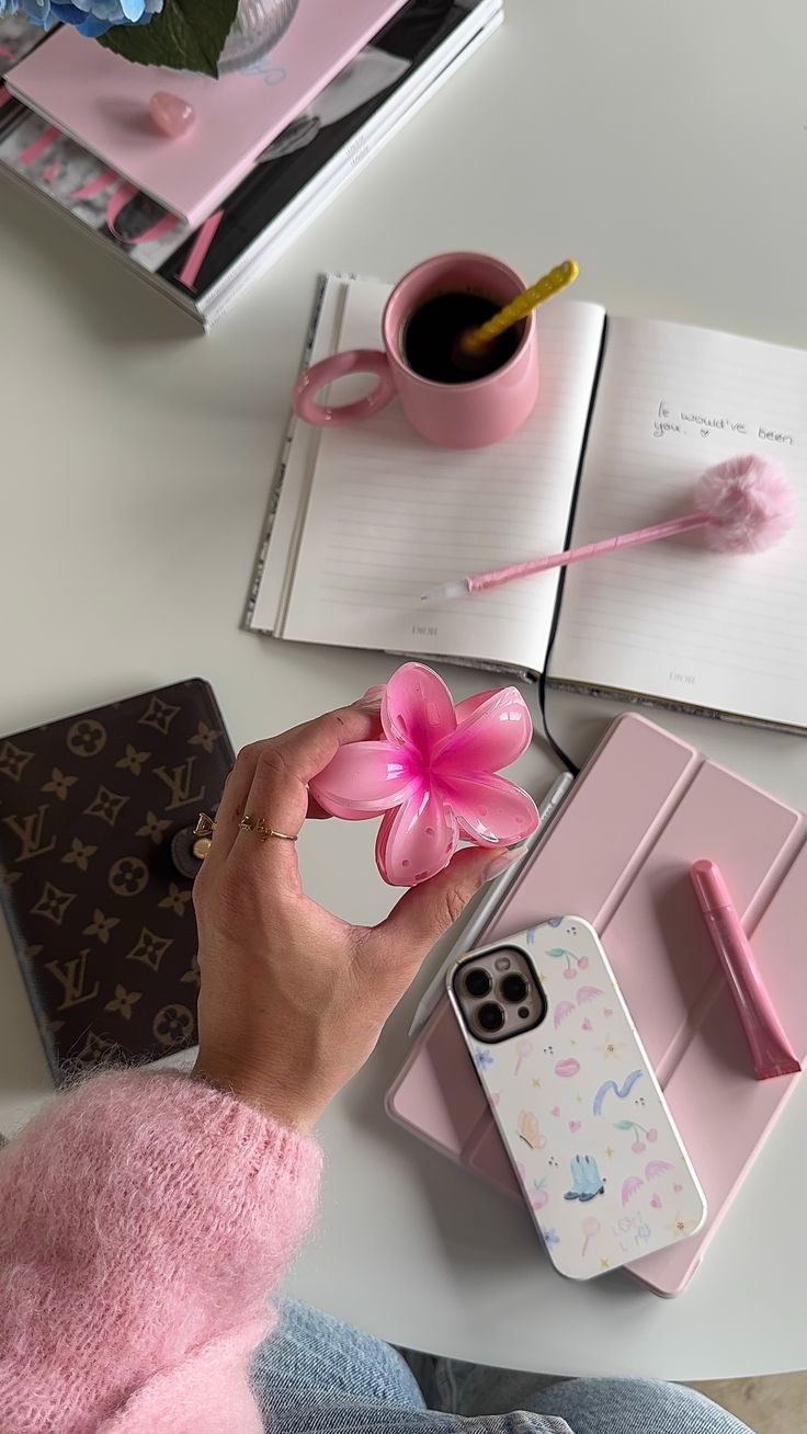 Illustration d'une femme organisant son budget sur un ordinateur portable, cahiers et calculatrice à côté