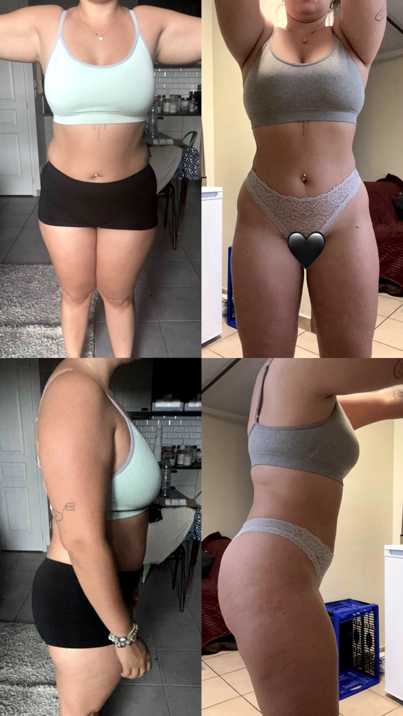 Femme souriante après une séance de musculation, témoignant de sa transformation avec le programme SOPK