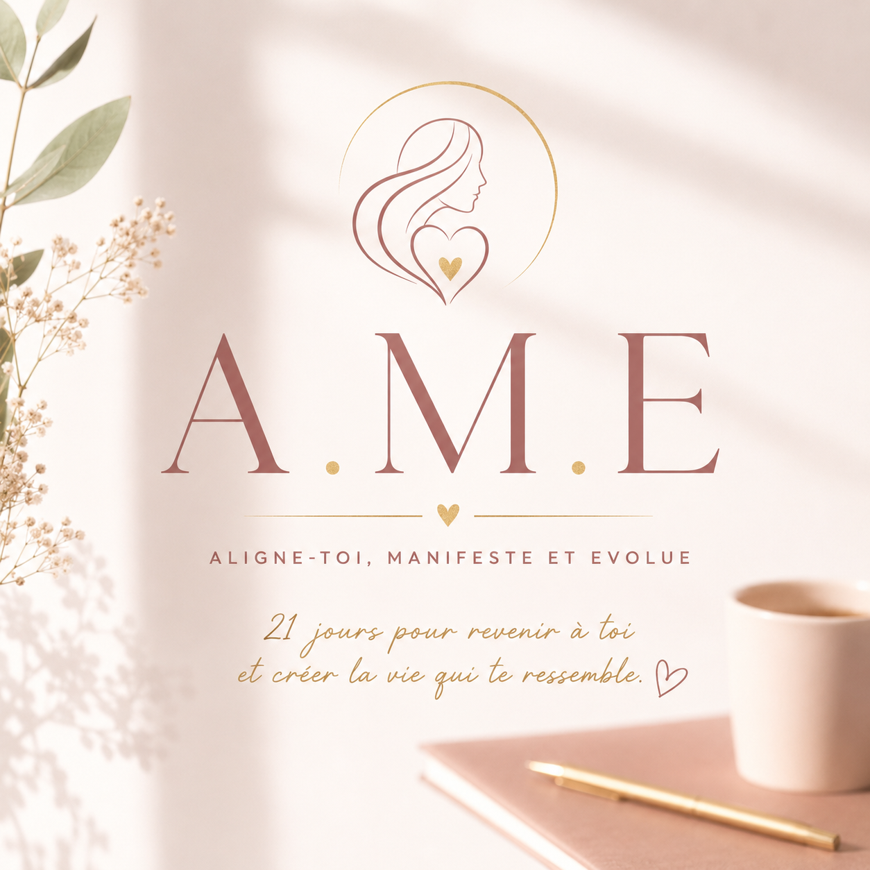 Femme sereine et épanouie profitant d'un moment de paix intérieure