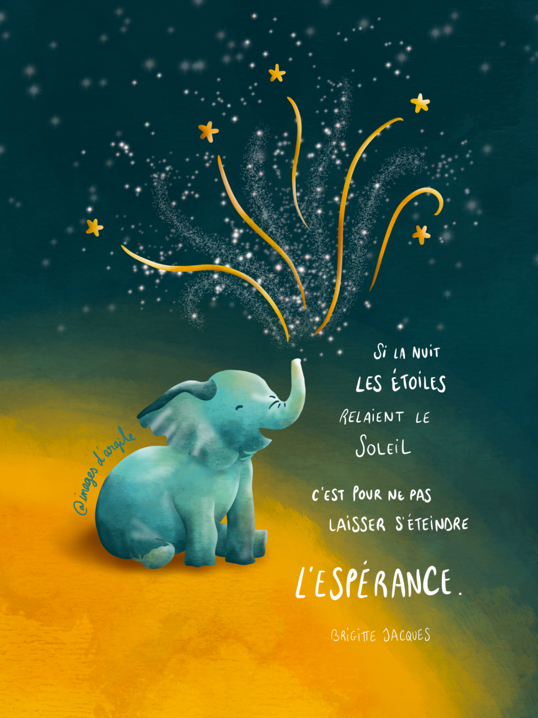 Illustration inédite hors collection - œuvre 1