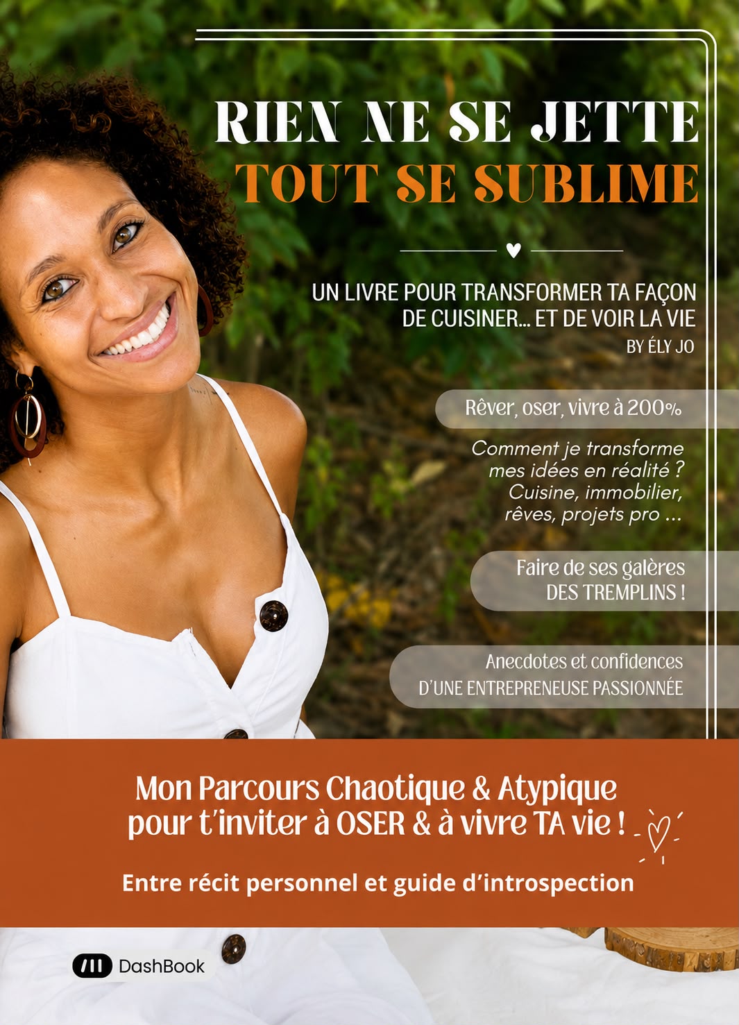 Aperçu du livre Rien ne se jette, tout se sublime - pages illustrées avec récits et recettes