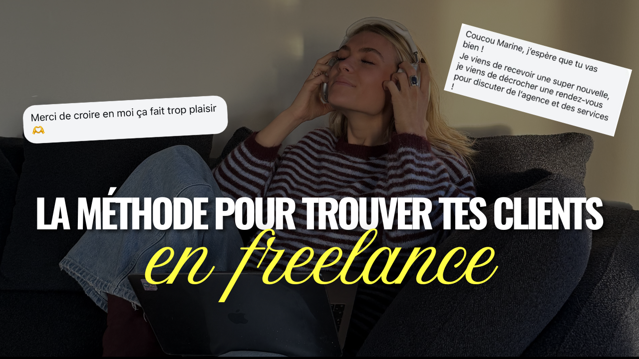 Freelance travaillant sur son business avec confiance et structure