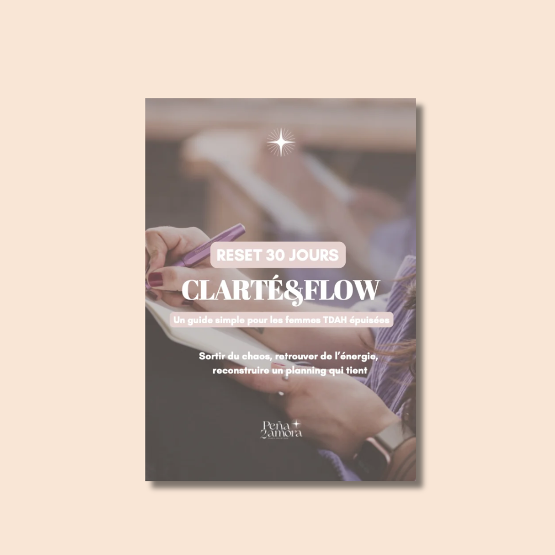 Guide Clarté & Flow - ebook pour femmes neuroatypiques TDAH