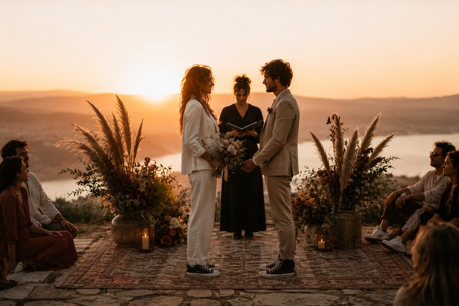Cérémonie de mariage personnalisée et inclusive