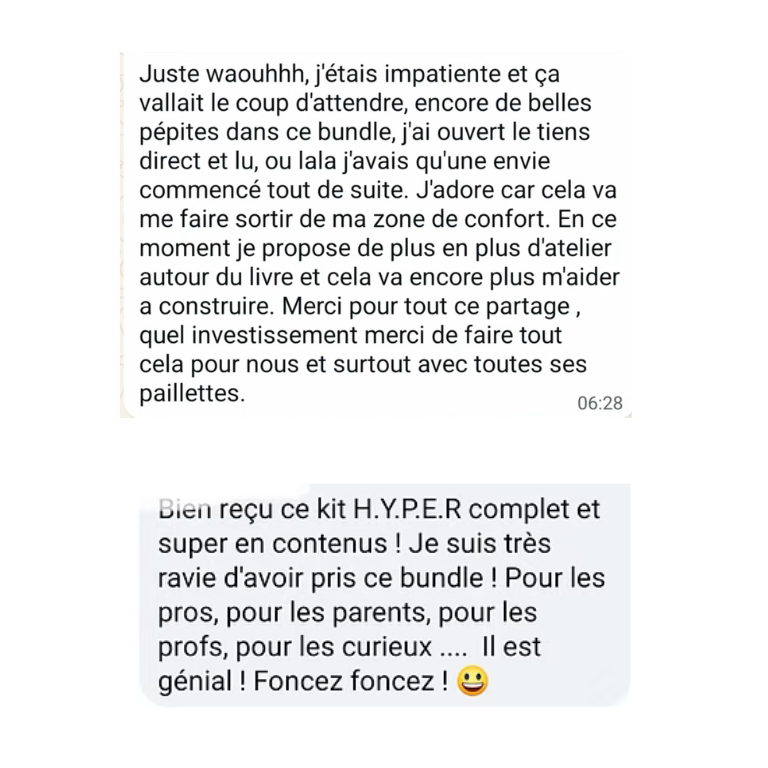 Retour d'une assistante maternelle sur les ressources du Bundle