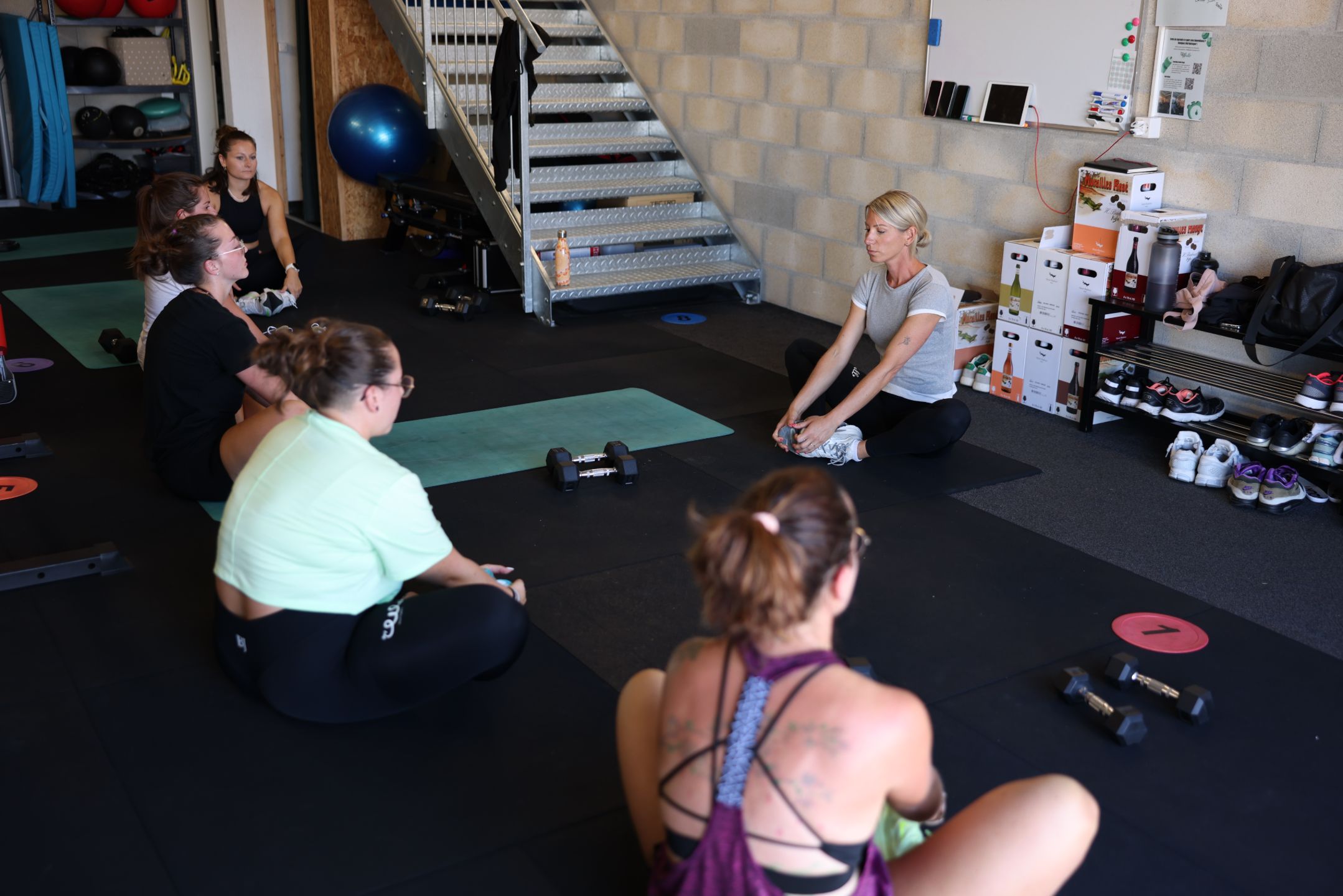 Portrait de Marjorie, coach sportive professionnelle