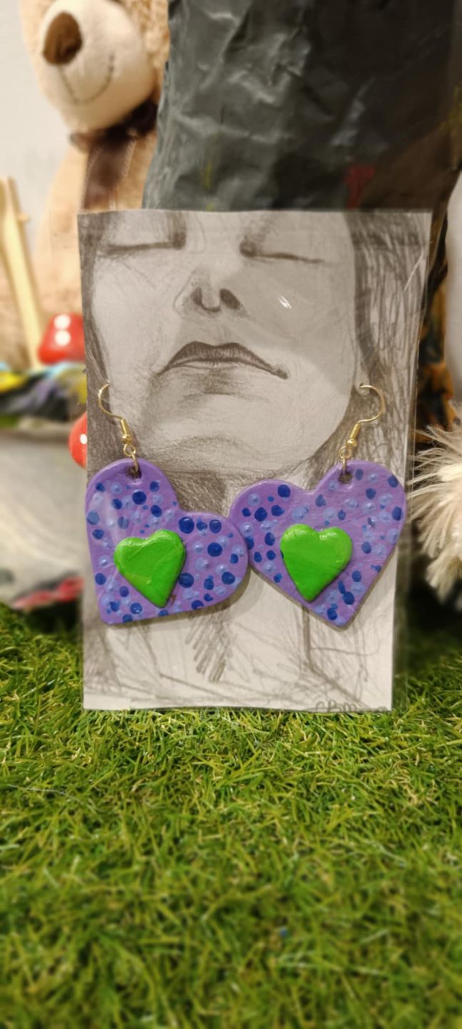 Boucles d'oreille artisanales - Modèle 26
