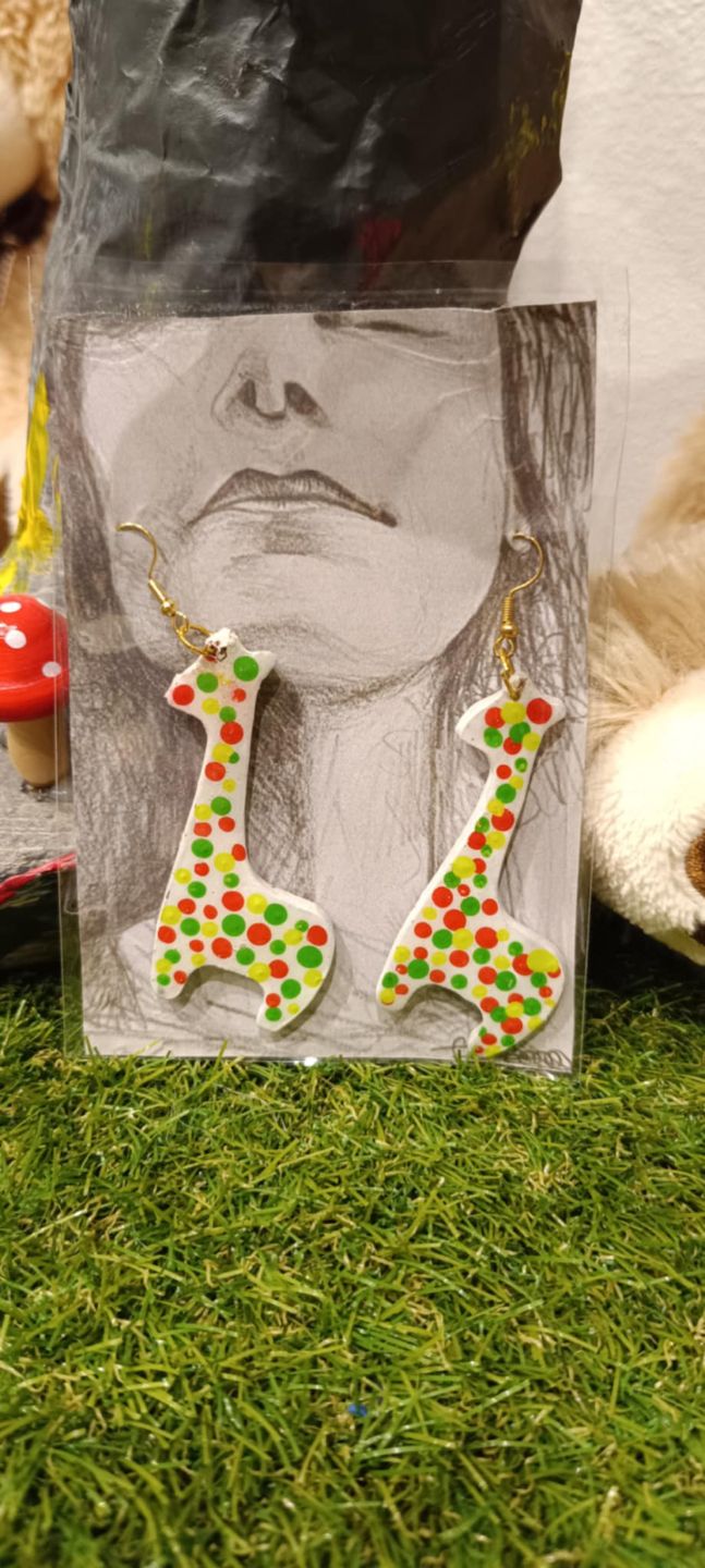 Boucles d'oreille fait main - Modèle 3