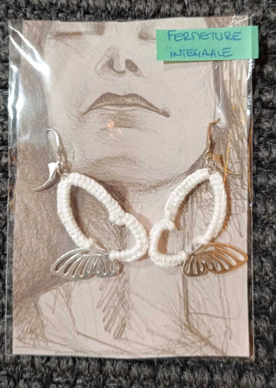 Boucles d'oreilles artisanales originales